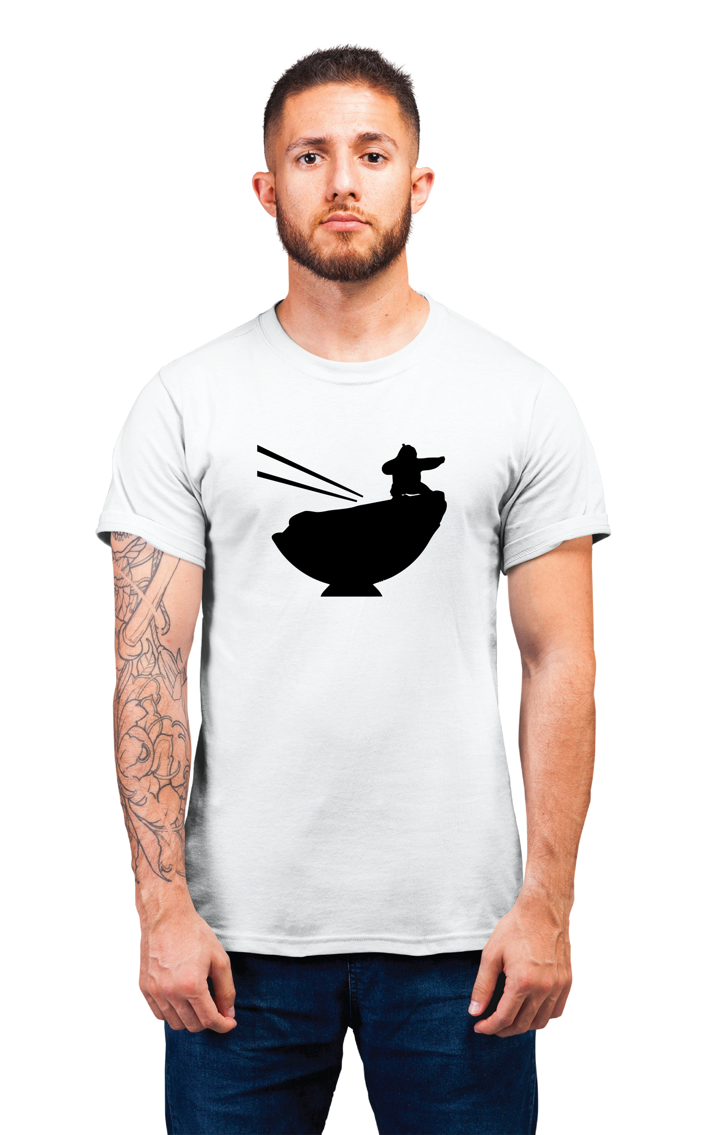 Sweaty Armpits Premium Unisex Printed T-shirt "Kung Fu Panda" Animated Comedy Movie Jack Black Minimalistic Design