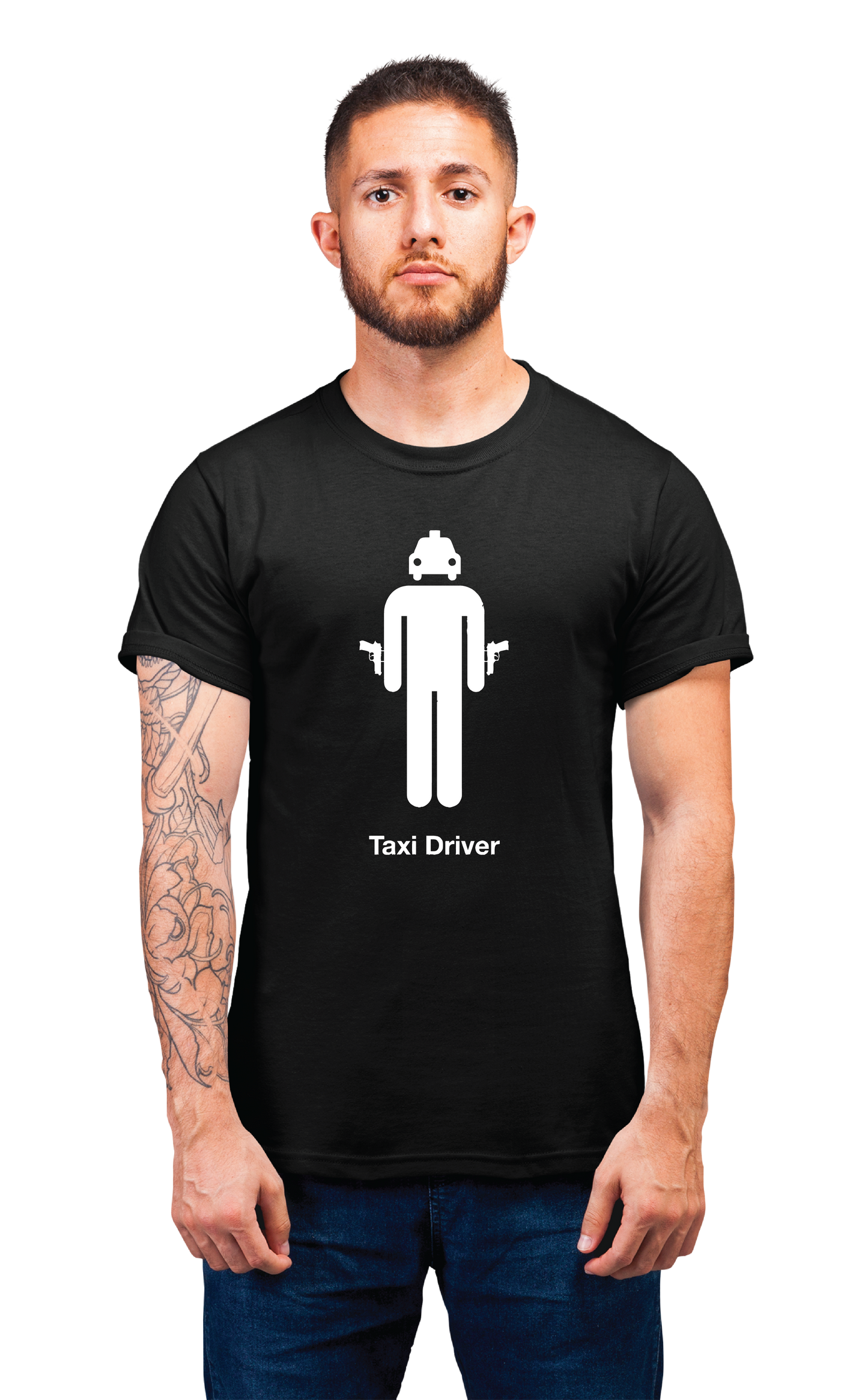 Sweaty Armpits Premium Unisex Printed T-shirt Taxi Driver Movie Minimalistic Design