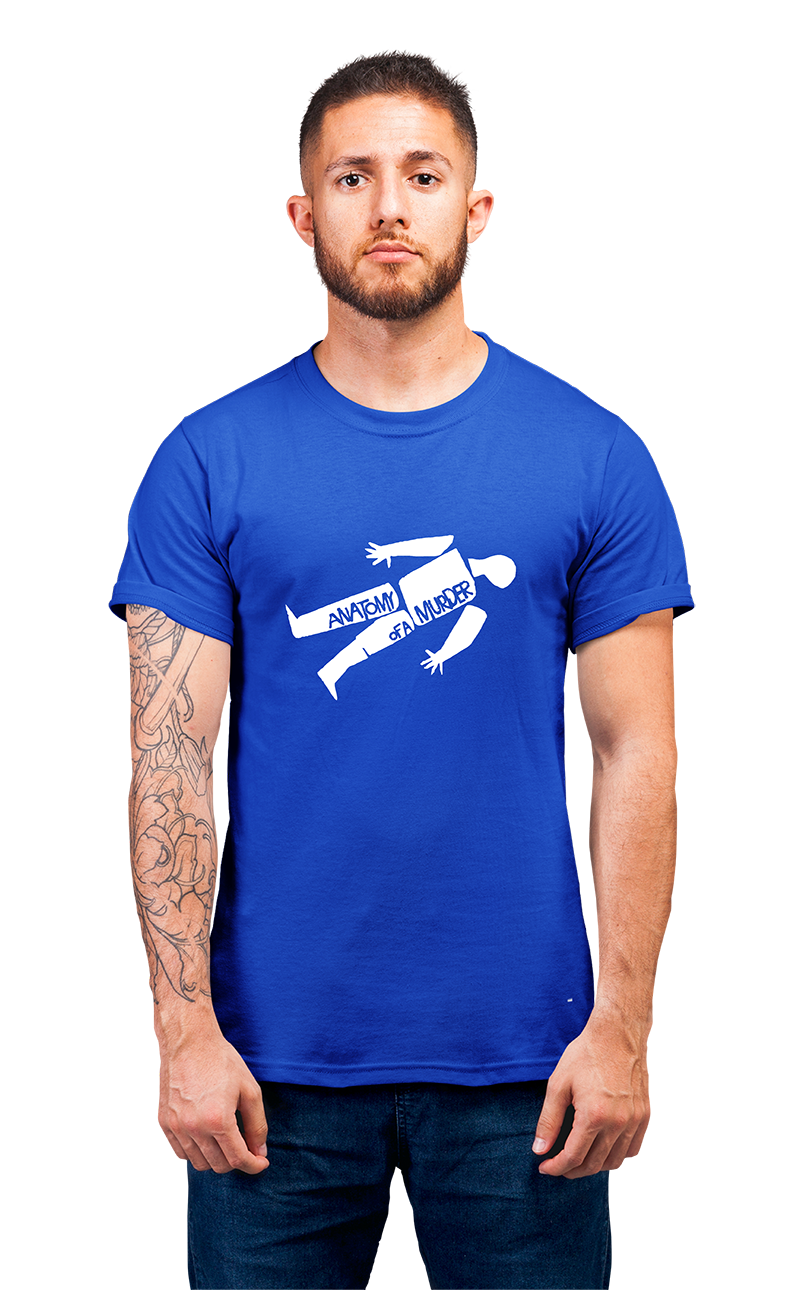 Sweaty Armpits Premium Unisex Printed T-shirtsMovie Minimalistic Design Anatomy Of A Murder
