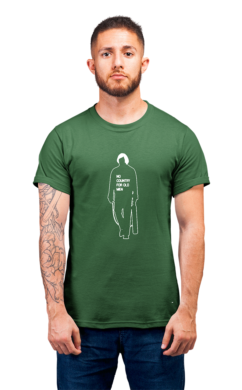 Sweaty Armpits Premium Unisex Printed T-shirt Antone, No Country For Old Man, Iconic Character