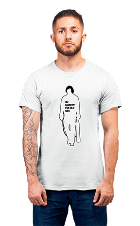 Sweaty Armpits Premium Unisex Printed T-shirt Antone, No Country For Old Man, Iconic Character