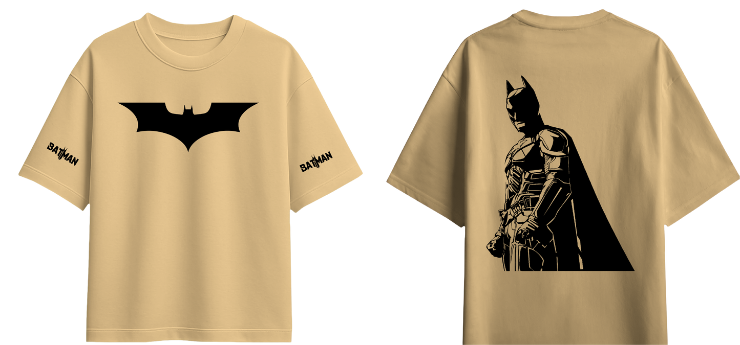 Sweaty Armpits Premium Unisex Printed Oversized BATMAN THE DARK NIGHT MINIMALISTIC DESIGN
