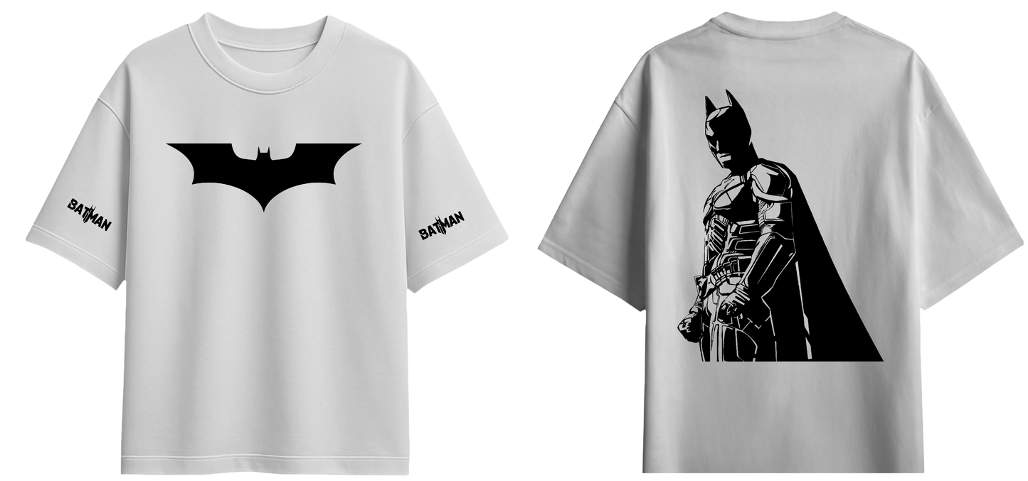 Sweaty Armpits Premium Unisex Printed Oversized BATMAN THE DARK NIGHT MINIMALISTIC DESIGN