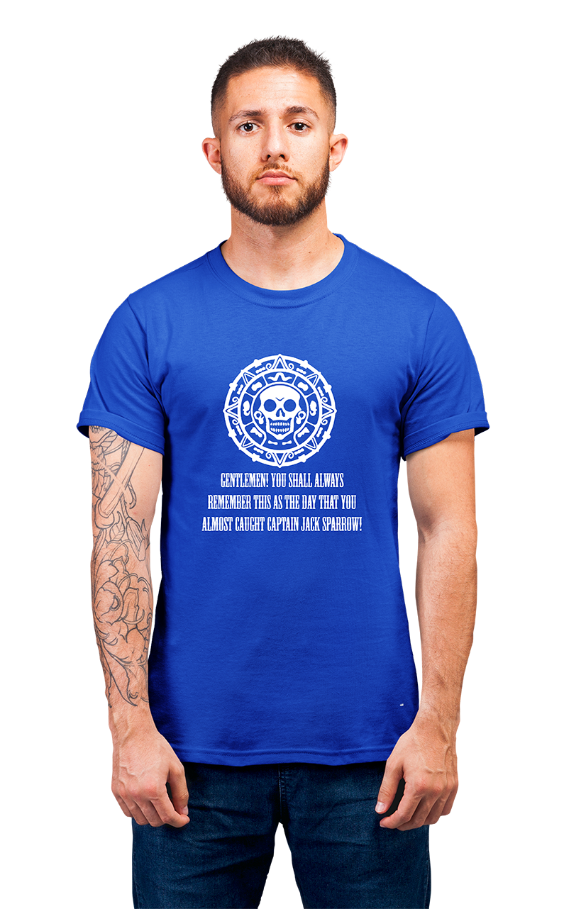 Sweaty Armpits Premium Unisex Printed T-shirts Pirates Of The Caribbean, Captain Jack Sparrow