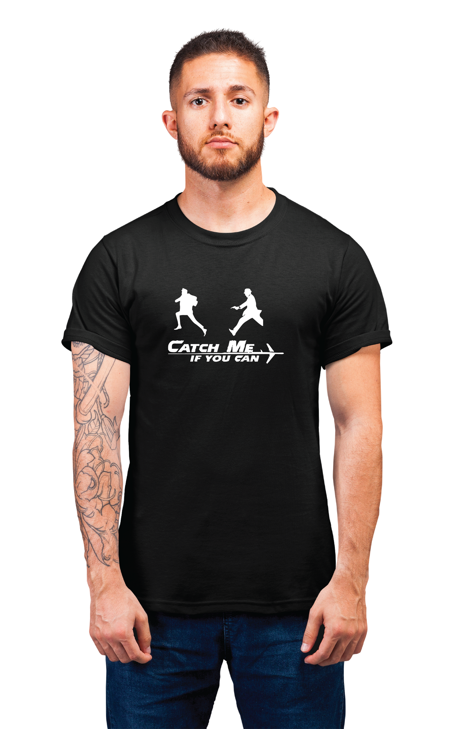 Sweaty Armpits Premium Unisex Printed T-shirt Catch Me If You Can Steven Spielberg