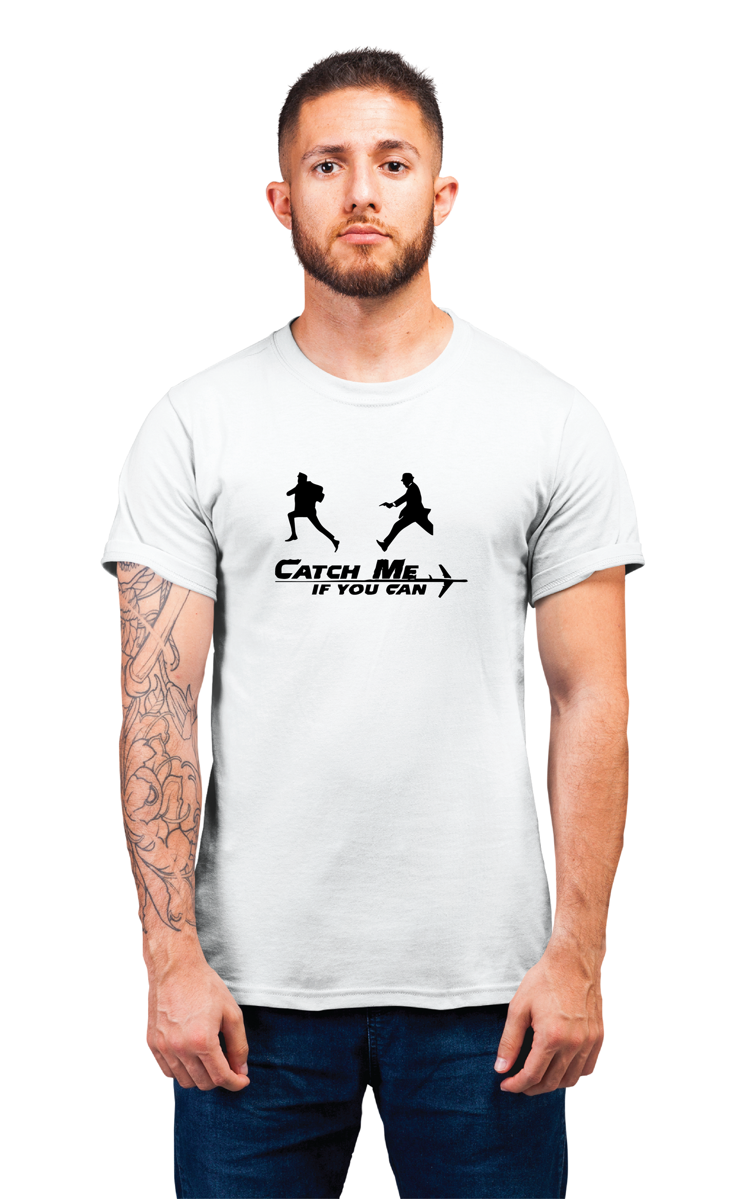 Sweaty Armpits Premium Unisex Printed T-shirt Catch Me If You Can Steven Spielberg