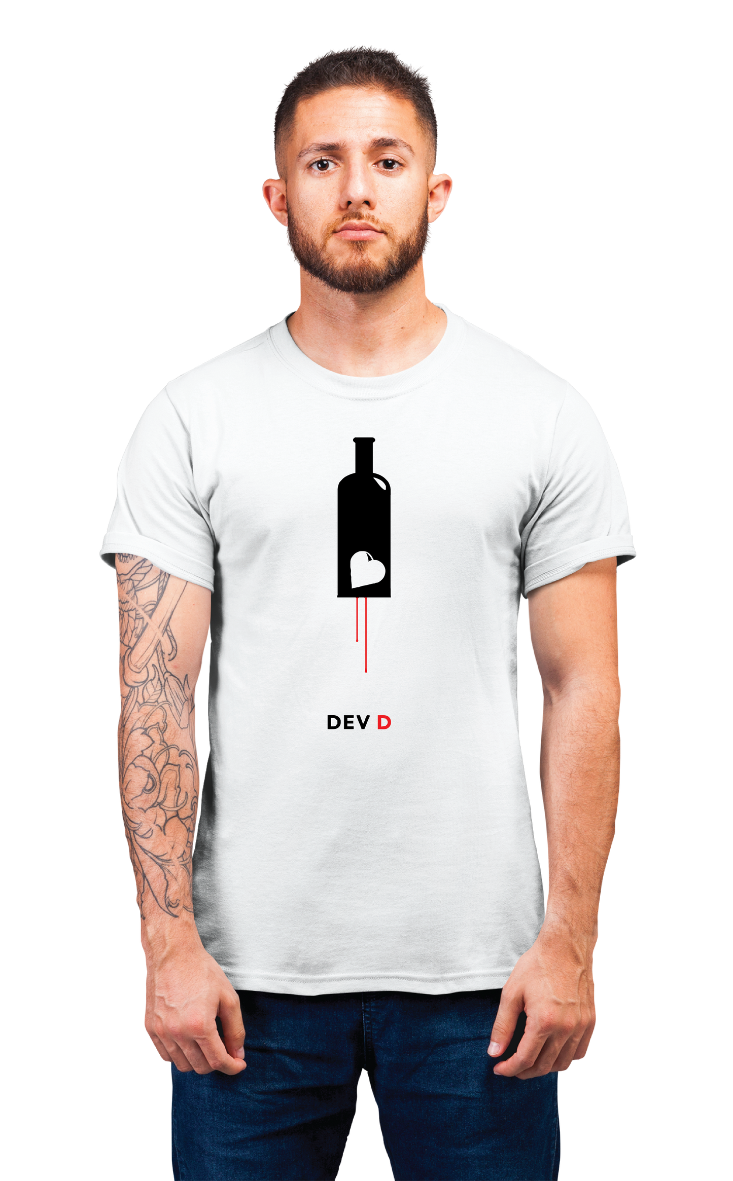 Sweaty Armpits Premium Unisex Printed T-shirt Dev D Anurag Kashyap's Movie Hindi Iconic Classic, Minimalistic Design,