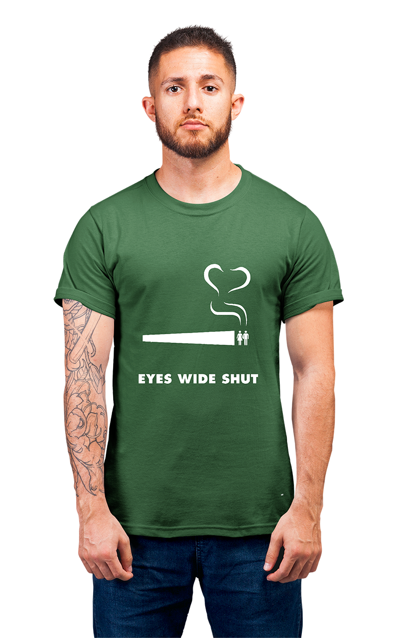 Sweaty Armpits Premium Unisex Printed T-shirt Eyes Wide Shut, Cult Classic, Iconic Movie Stanley Kubrick, Tom Cruise,Minimalistic Design