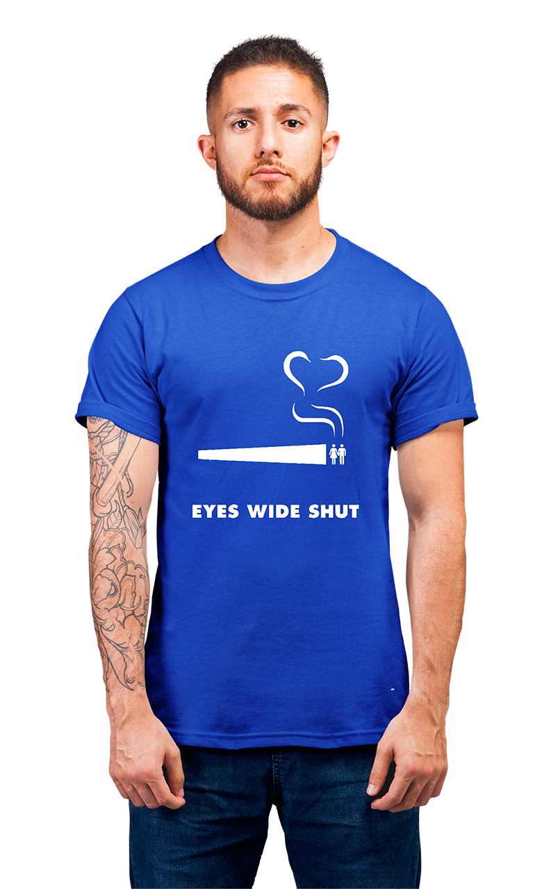 Sweaty Armpits Premium Unisex Printed T-shirt Eyes Wide Shut, Cult Classic, Iconic Movie Stanley Kubrick, Tom Cruise,Minimalistic Design