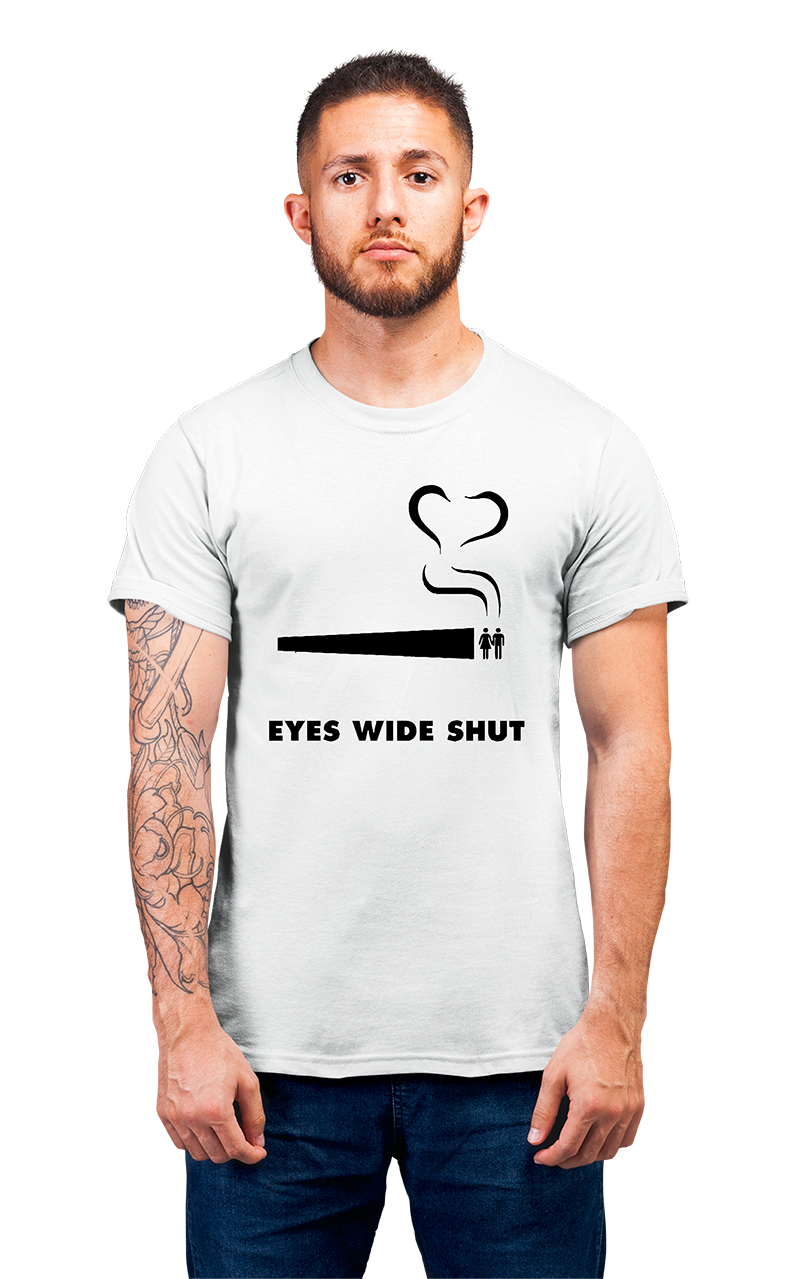Sweaty Armpits Premium Unisex Printed T-shirt Eyes Wide Shut, Cult Classic, Iconic Movie Stanley Kubrick, Tom Cruise,Minimalistic Design