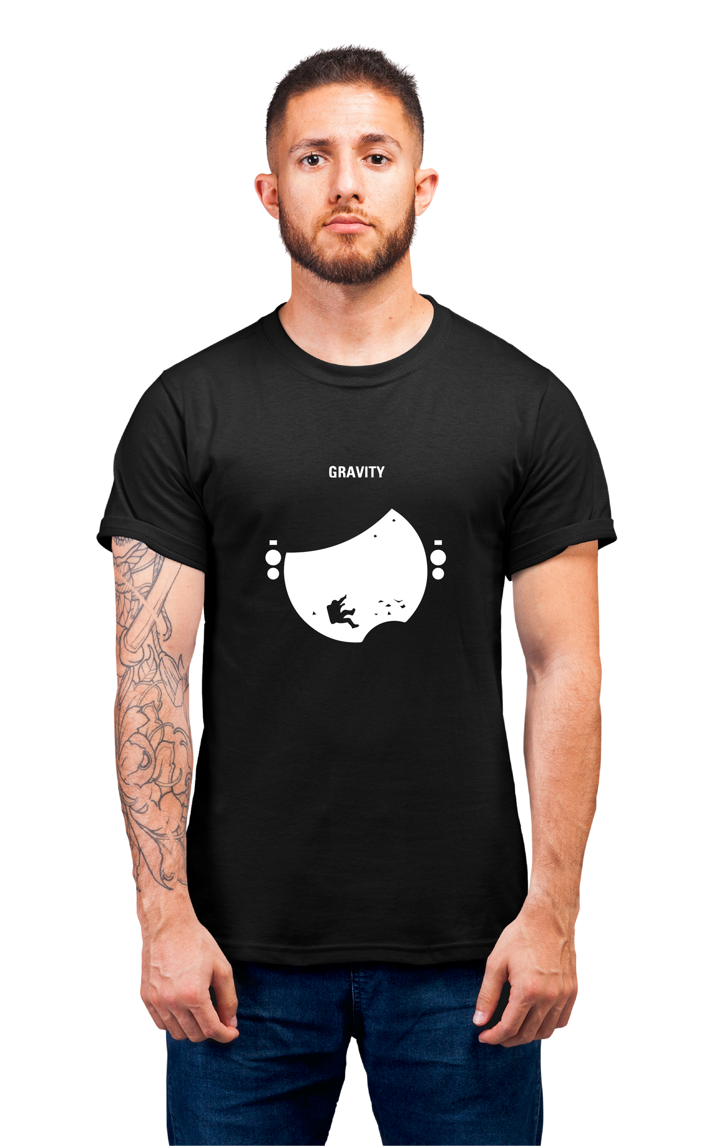 Sweaty Armpits Premium Unisex Printed "Gravity" "International Space Station" "Space-Drama" Oscar Winning Movie Alfanso Cuaron Sandra Bullock Minimalistic Design