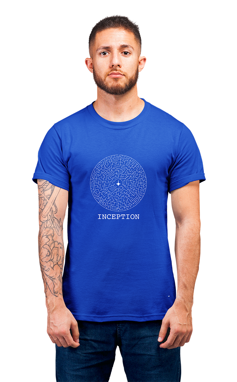 Sweaty Armpits Premium Unisex Printed T-shirts Inception Christopher Nolan Movie Sci-Fi Epic Heist Movie, Minimalistic Design