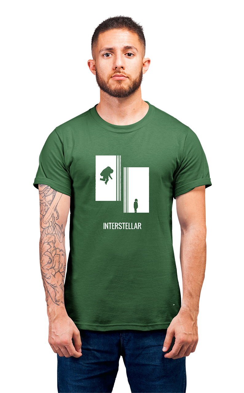 Sweaty Armpits Premium Unisex Printed T-shirt Interstellar Christopher Nolan Movie Sci-Fi Space Epic Minimalistic Timeless Design