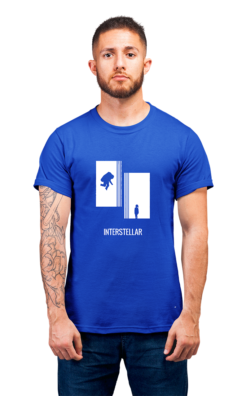 Sweaty Armpits Premium Unisex Printed T-shirt Interstellar Christopher Nolan Movie Sci-Fi Space Epic Minimalistic Timeless Design