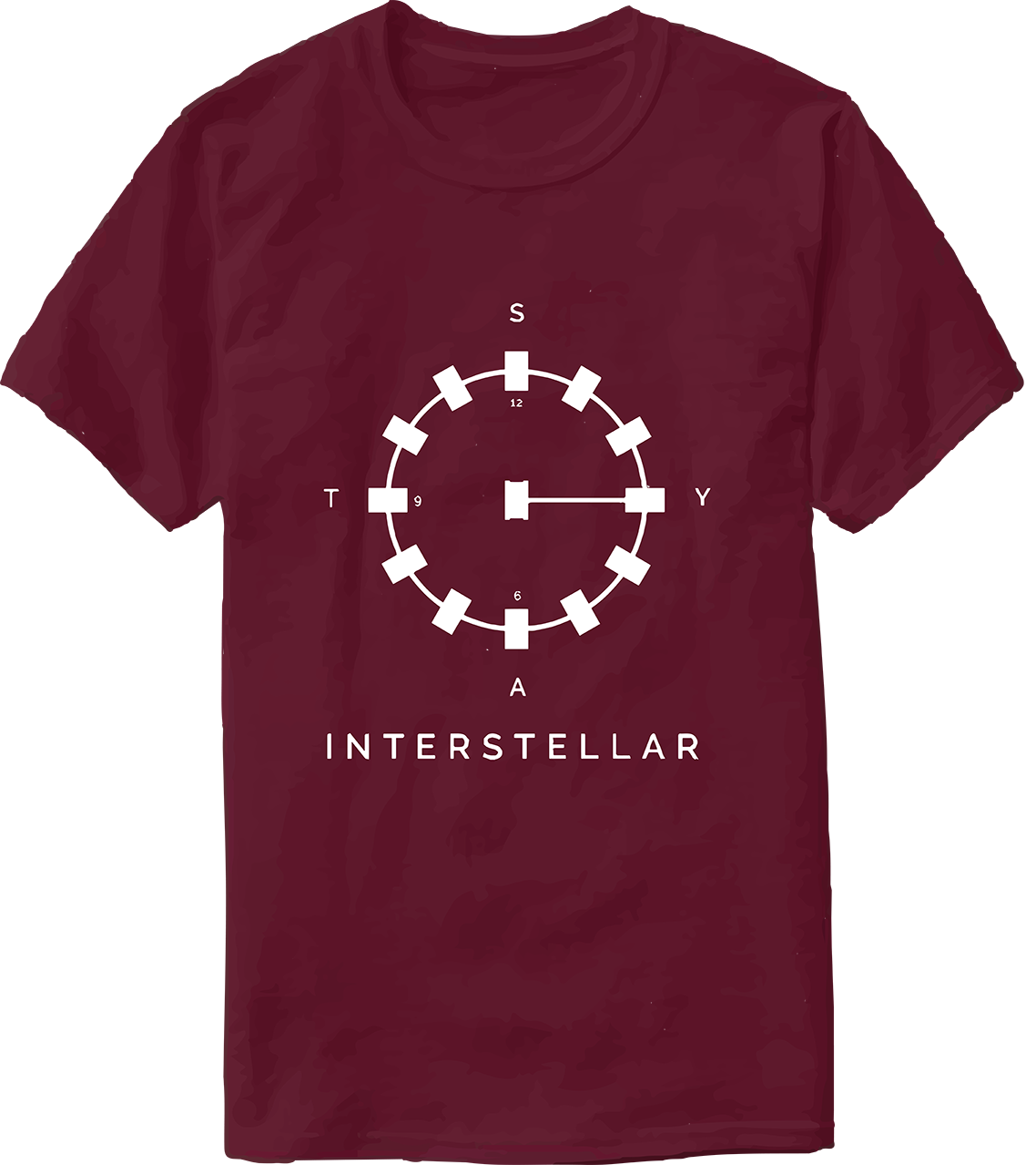 Sweaty Armpits Premium Unisex Printed Interstellar, "Space Ship" Christopher Nolan Movie, Sci-Fi, Space Epic, Minimalistic Timeless Design