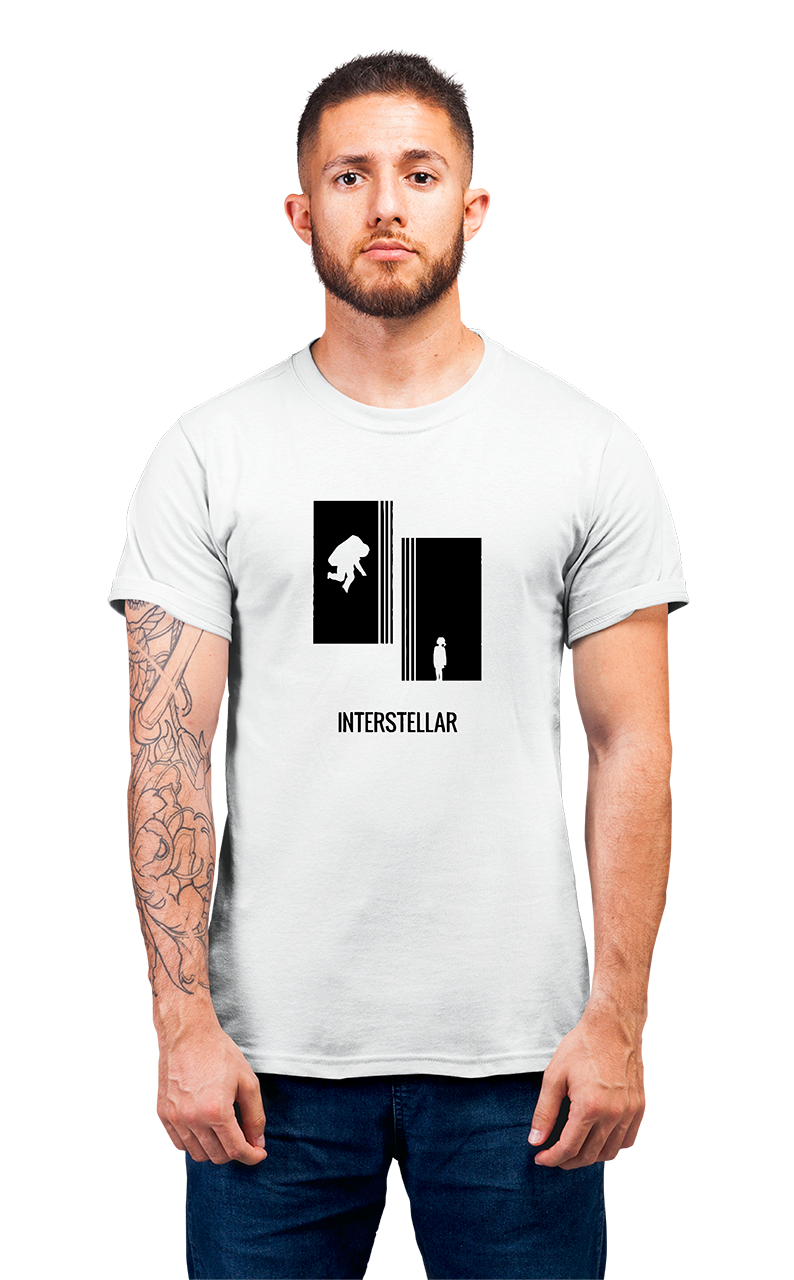 Sweaty Armpits Premium Unisex Printed T-shirt Interstellar Christopher Nolan Movie Sci-Fi Space Epic Minimalistic Timeless Design