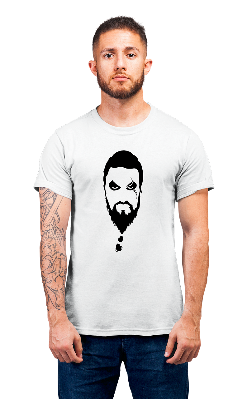 Sweaty Armpits Premium Unisex Printed T-shirt "Khal Drogo" Game Of Thrones T.V Show Minimalistic Design