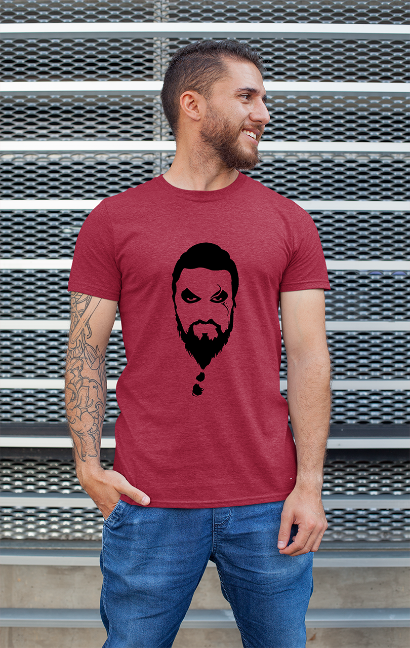 Sweaty Armpits Premium Unisex Printed T-shirt "Khal Drogo" Game Of Thrones T.V Show Minimalistic Design