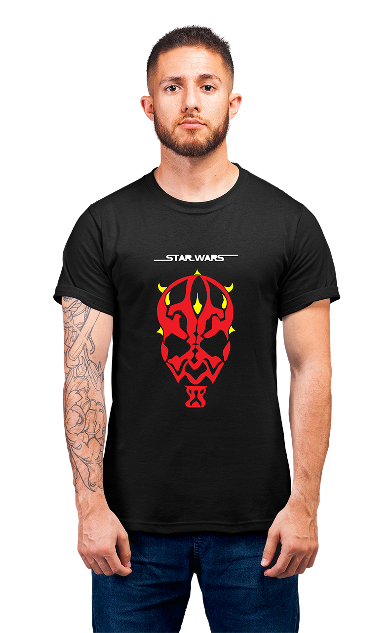Sweaty Armpits Premium Unisex Printed T-shirt Star Wars,"Red Face" George Lucas Movie Minimalistic Design