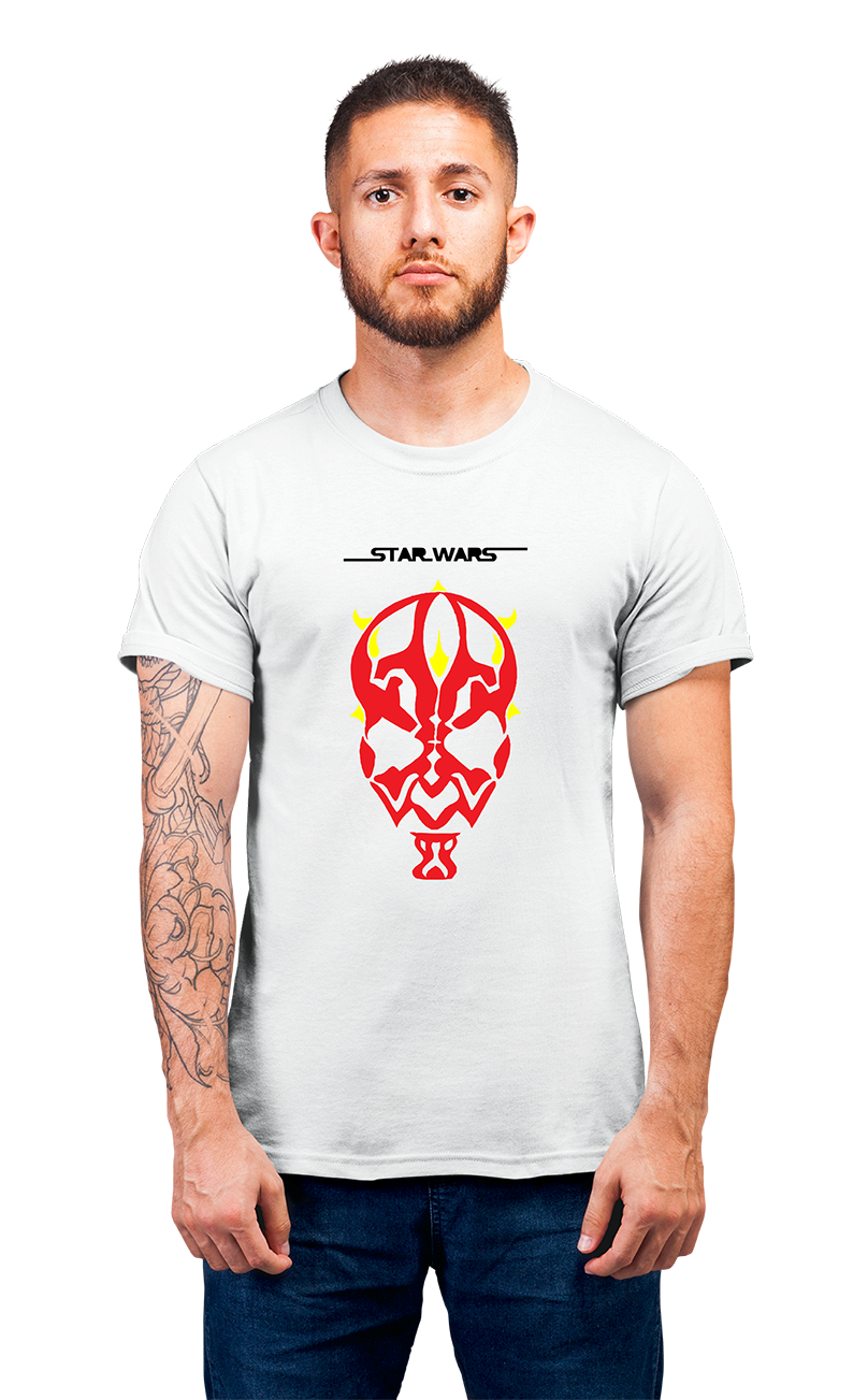 Sweaty Armpits Premium Unisex Printed T-shirt Star Wars,"Red Face" George Lucas Movie Minimalistic Design
