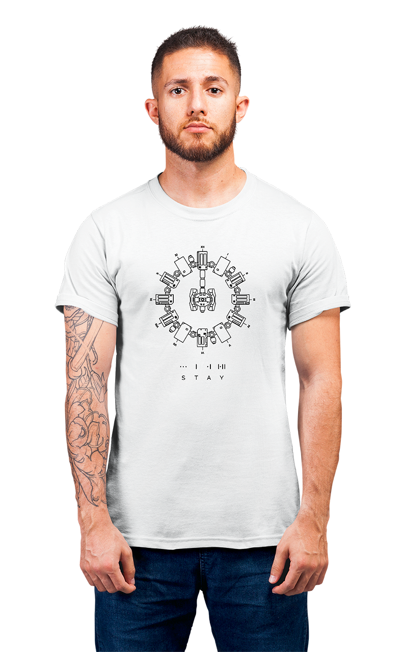Sweaty Armpits Premium Unisex Printed T-shirts Interstellar Christopher Nolan Movie Sci-Fi Space Epic Minimalistic Spaceship Design