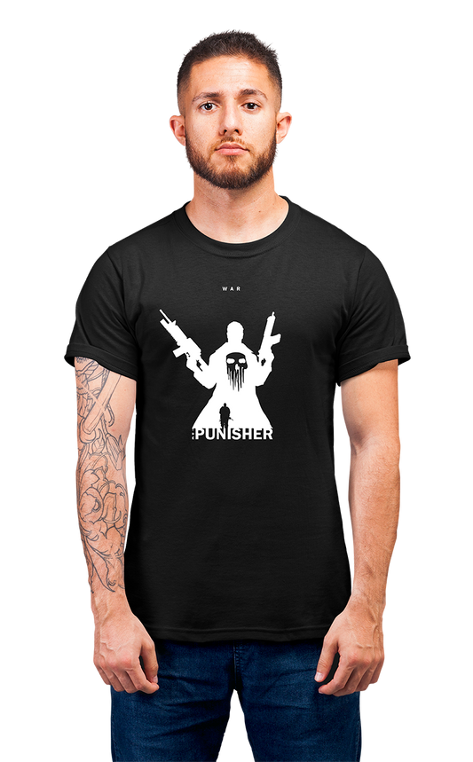 Minimalist movie-inspired T-shirt with a round neck and breathable 180 GSM material