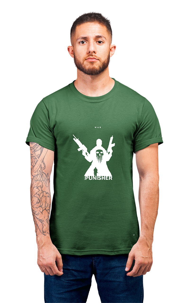 Sweaty Armpits Premium Unisex Printed T-shirt The Punisher Marvel TV Show Minimalistic Design