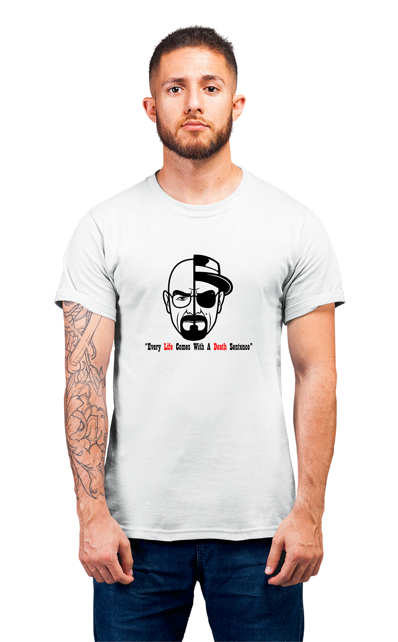 Sweaty Armpits Premium Unisex Printed T-shirt Walter White Breaking Bad Iconic Quote Minimalisitc Design