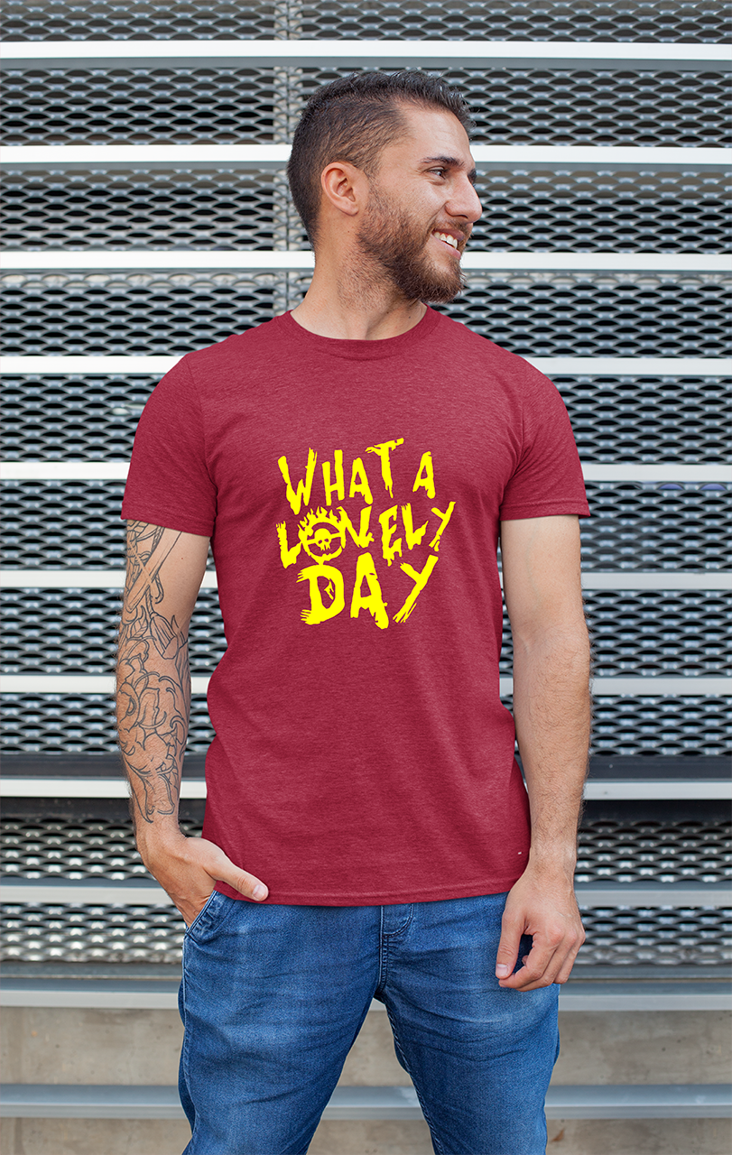 Sweaty Armpits Premium Unisex Printed Mad Max Fury Road What A lovely Day Minimalisitc Design