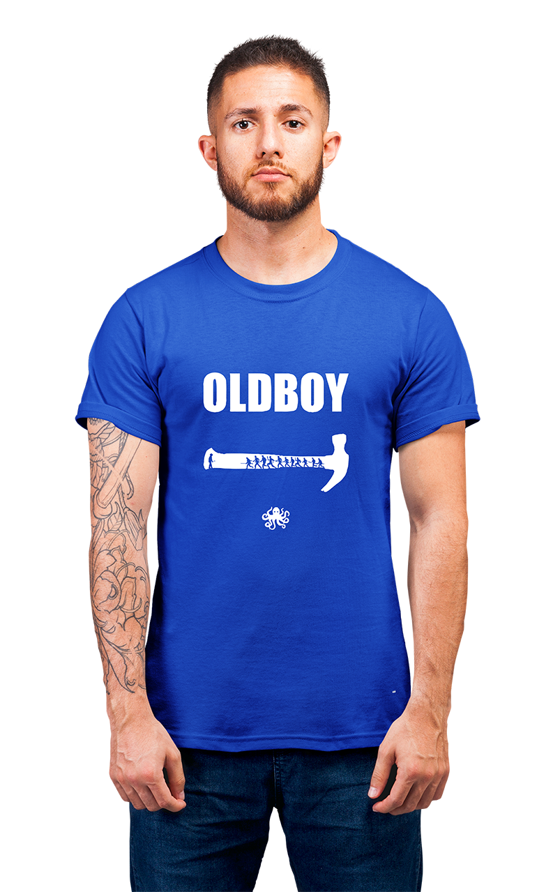 Sweaty Armpits Premium Unisex Printed T-shirtKoean Classic Movie "Oldboy" Park Chan-Wook Minimalistic Design