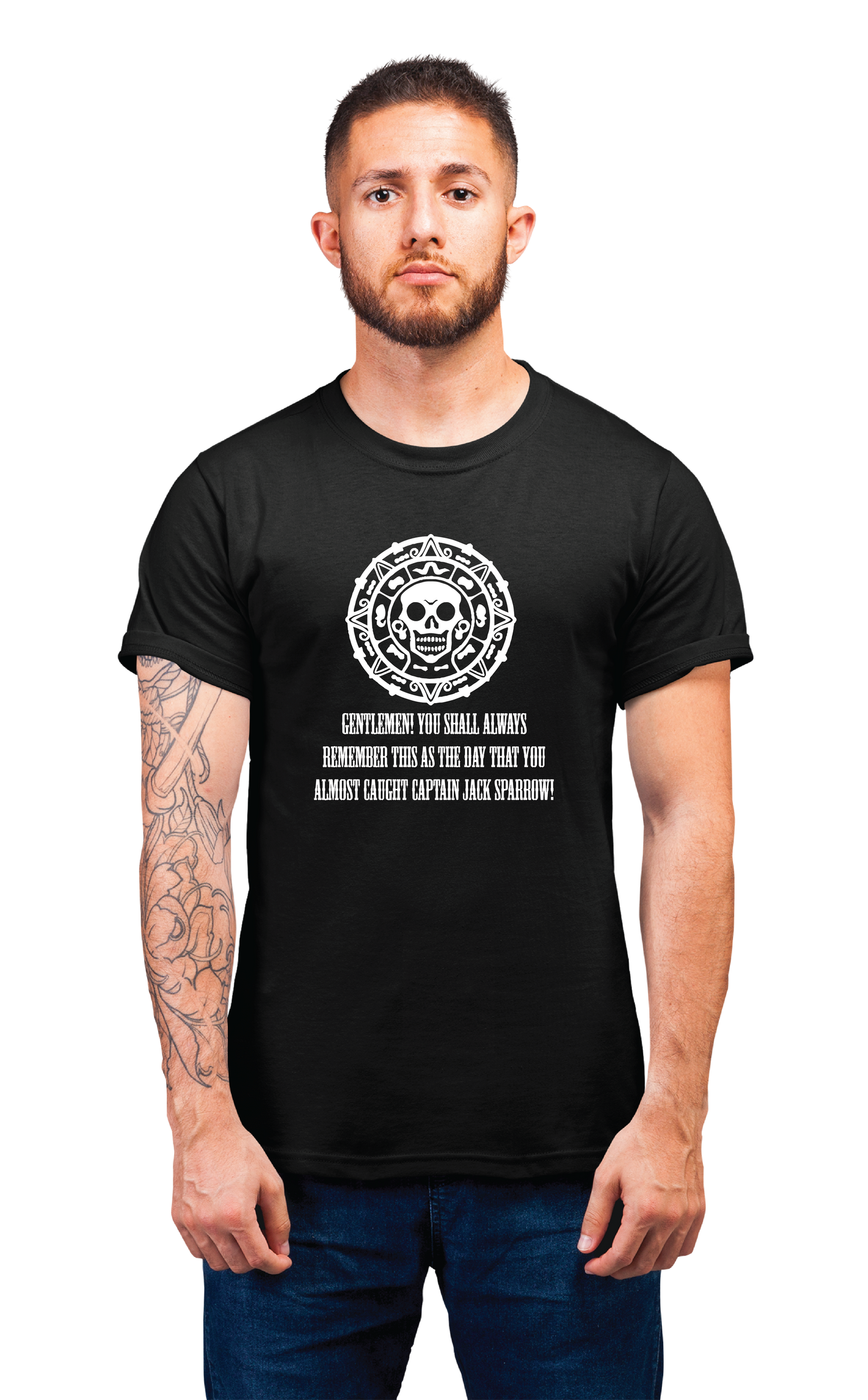 Sweaty Armpits Premium Unisex Printed T-shirts Pirates Of The Caribbean, Captain Jack Sparrow
