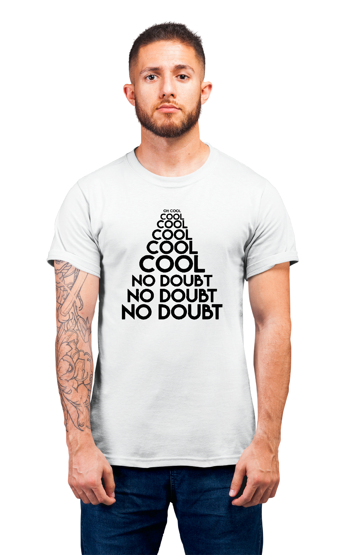 Sweaty Armpits Premium Unisex Printed T-shirts of Cool Cool Cool,B99 T.V Show Minimalistic Design