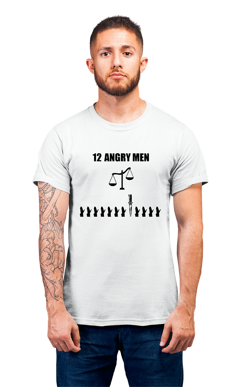 Sweaty Armpits Premium Unisex Printed T-shirts of 12 Angry Men
