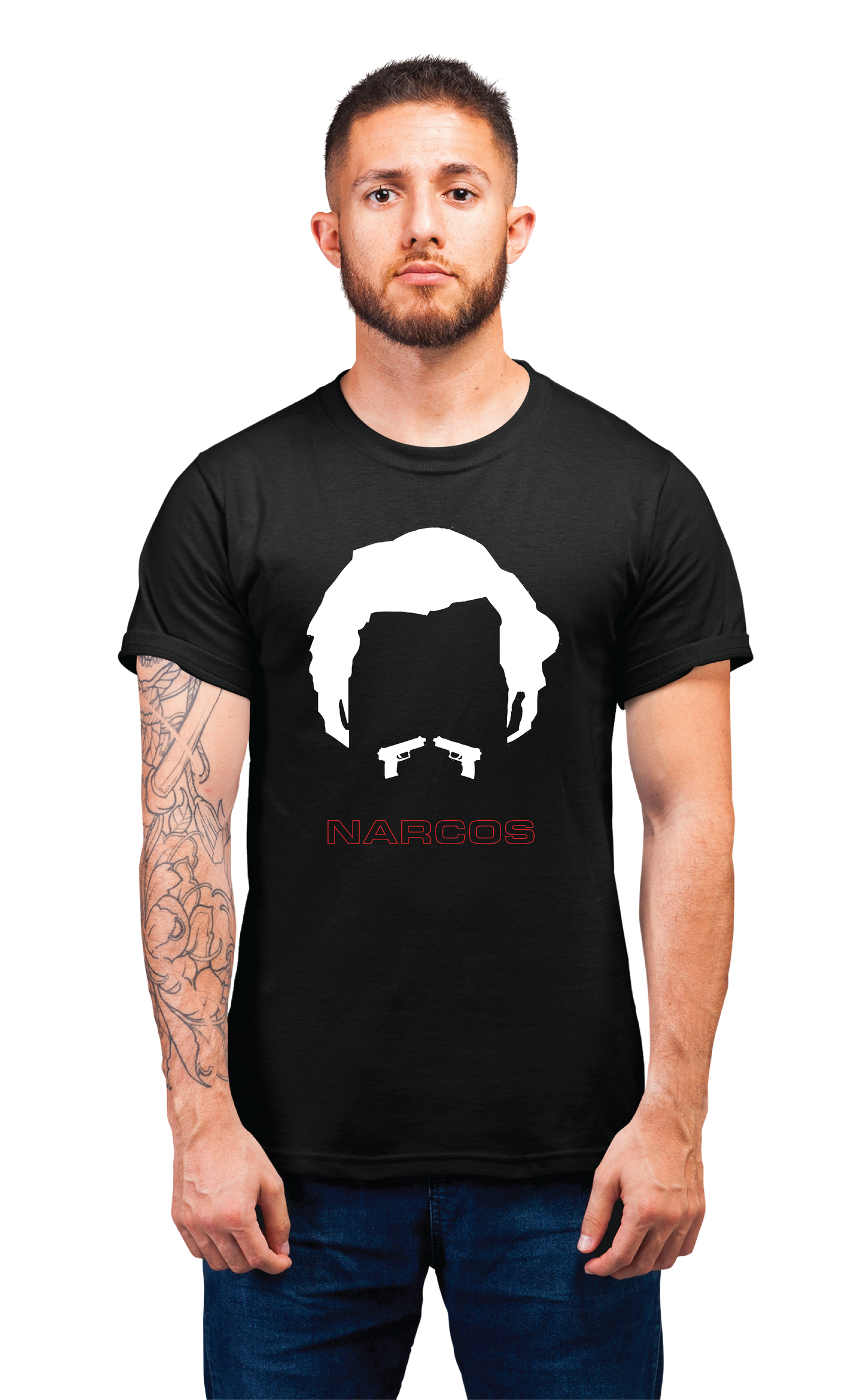 Sweaty Armpits Premium Unisex Printed T-shirts Narcos "Pablo Escobar"  T.V Show "Netflix Original" Minimaalistic Design