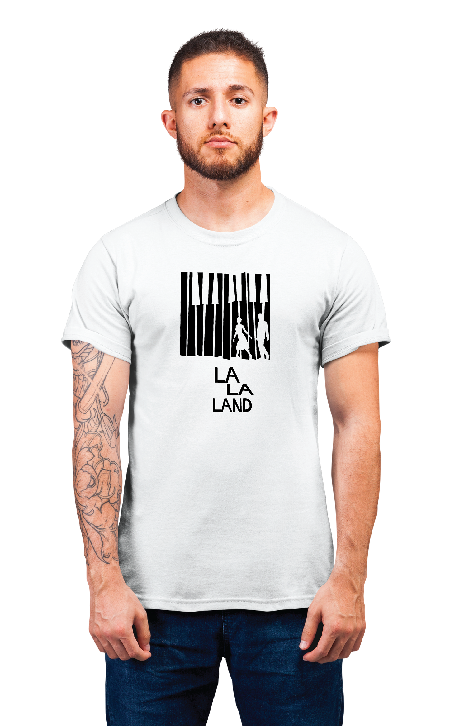 Sweaty Armpits Premium Unisex Printed T-shirt Oscar Winning Movie "La La Land" Minimalistic Design