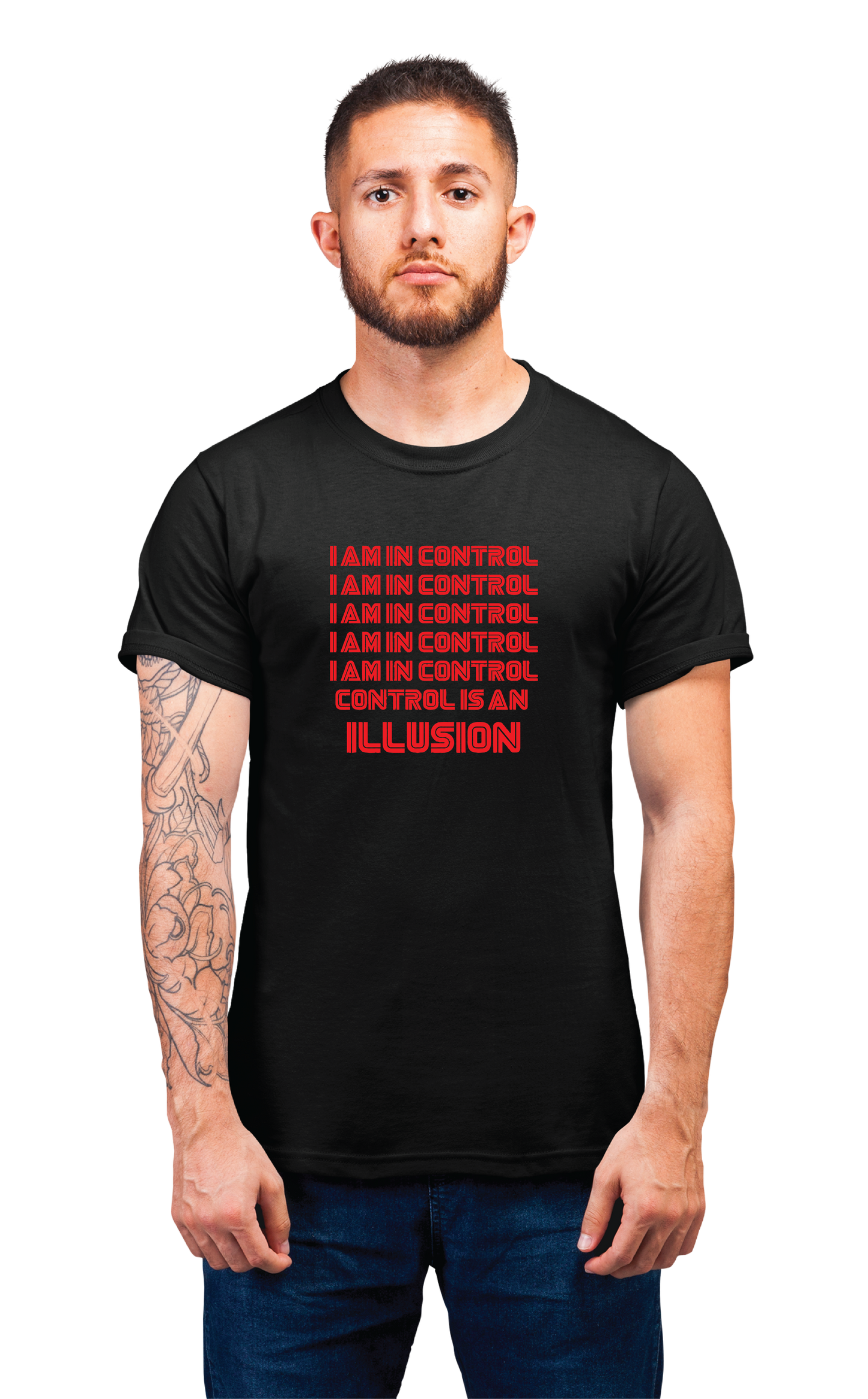 Sweaty Armpits Premium Unisex Printed T-shirts Of Control Is a Illusion, Mr. Robot T.V Show