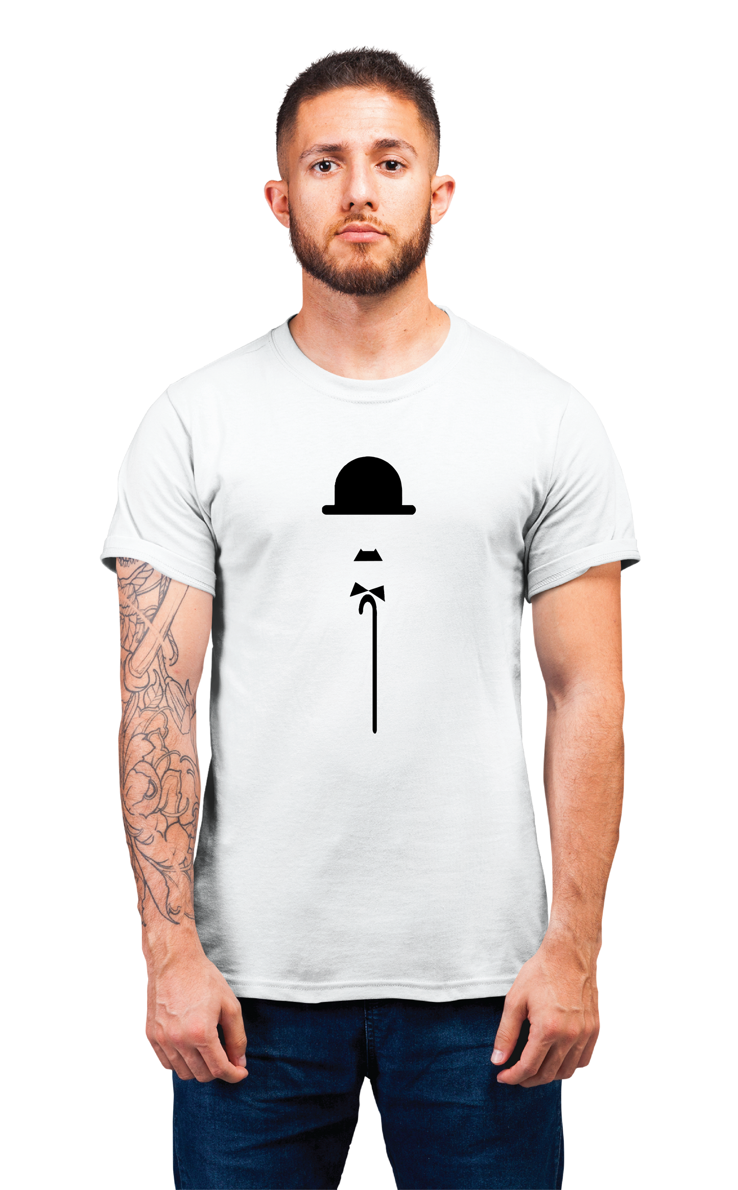 Sweaty Armpits Premium Unisex Printed T-shirts   Charlie Chaplin1 Life