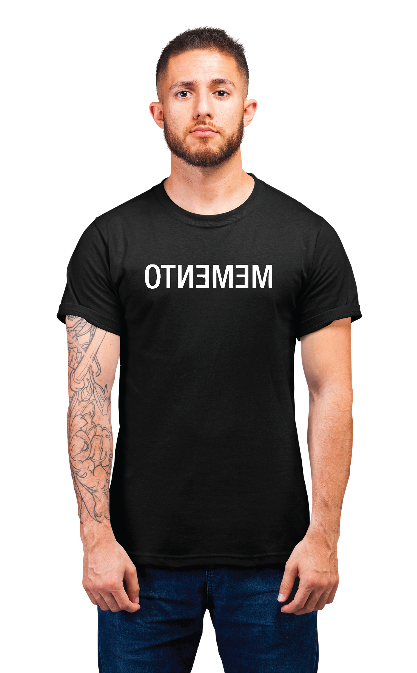 Sweaty Armpits Premium Unisex Printed T-shirts Memento Christopher Nolan Movie Minimalistic Design