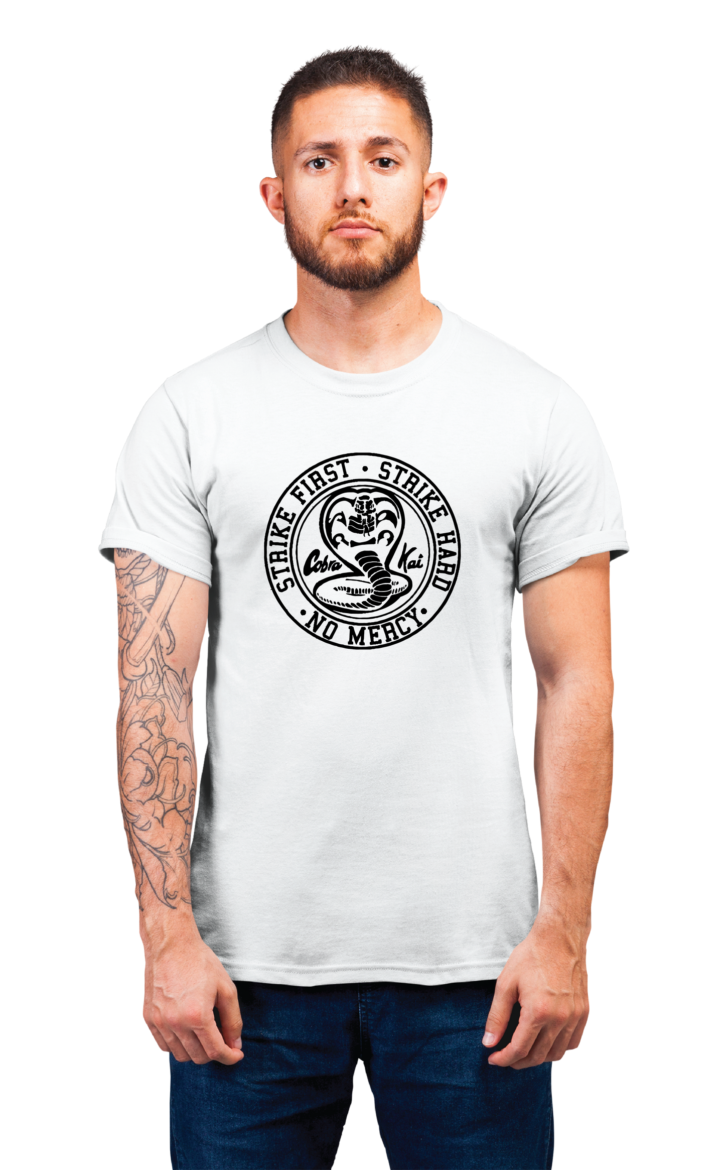 Sweaty Armpits Premium Unisex Printed T-shirts  Cobra Kai Dojo Special