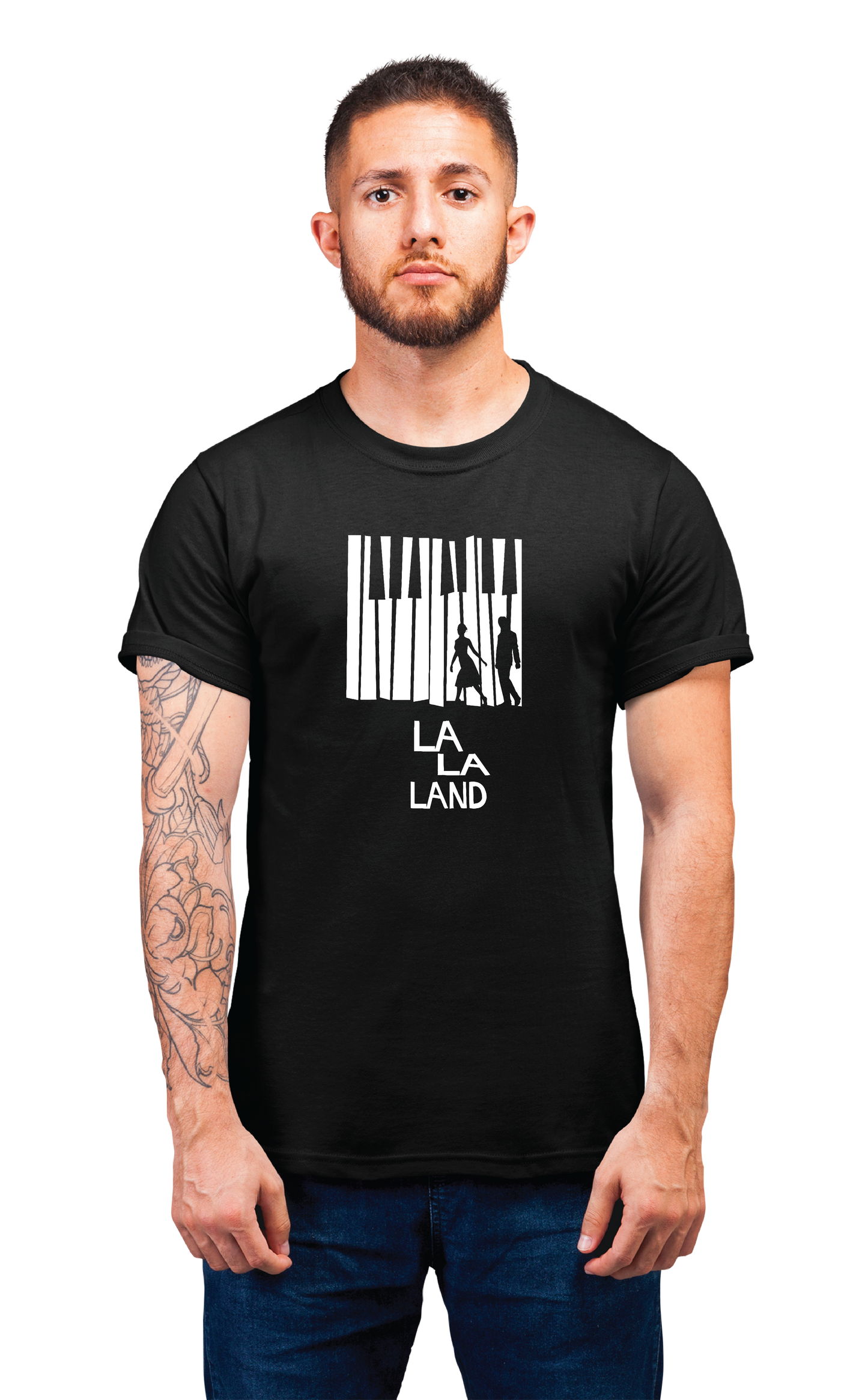 Sweaty Armpits Premium Unisex Printed T-shirt Oscar Winning Movie "La La Land" Minimalistic Design