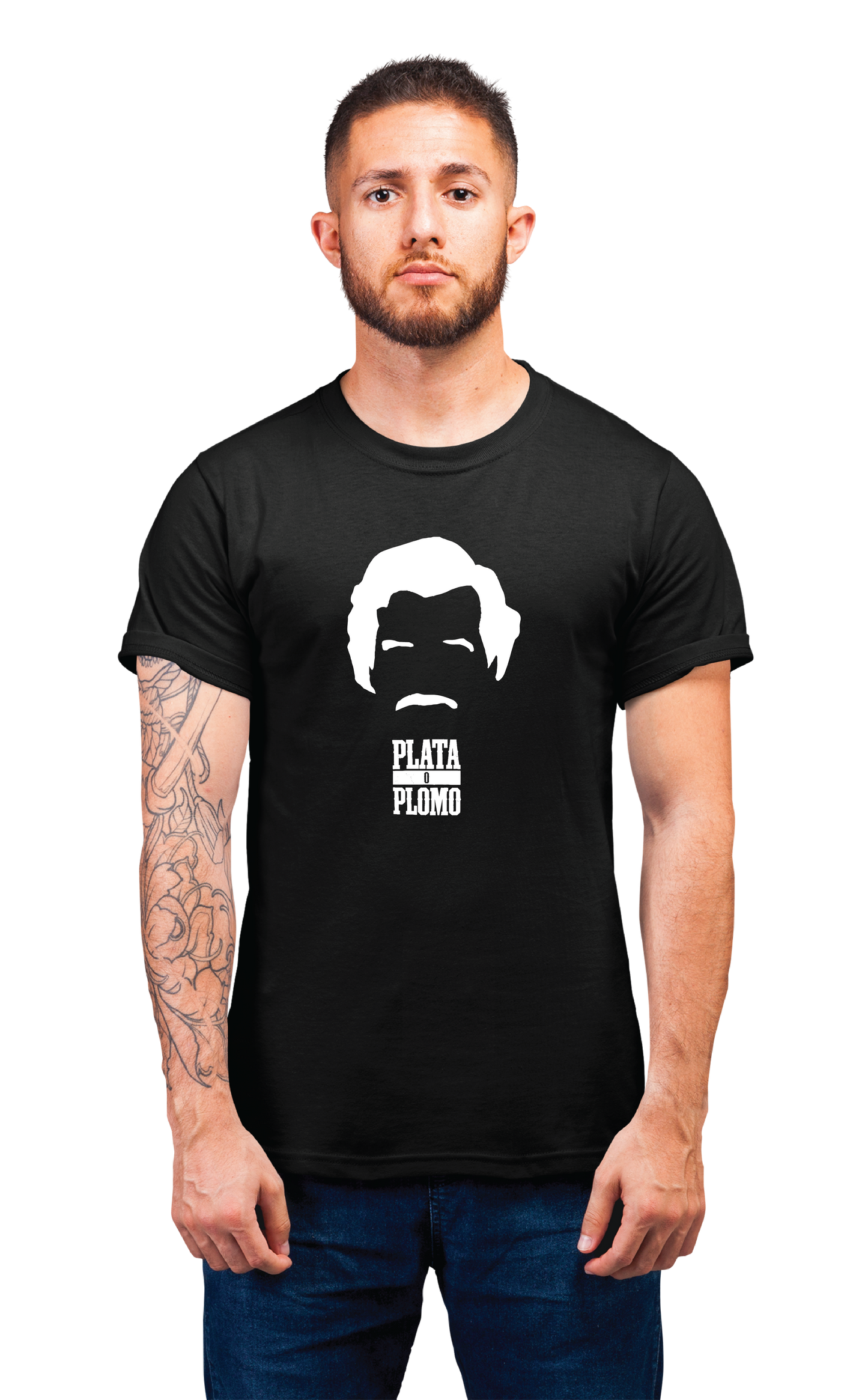 Sweaty Armpits Premium Unisex Printed T-shirt Narcos "Pablo Escobar" T.V Show Mexico Minimalistic Design