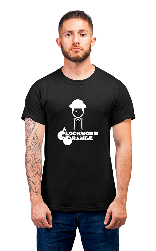 Minimalist movie-inspired T-shirt with a round neck and breathable 180 GSM material