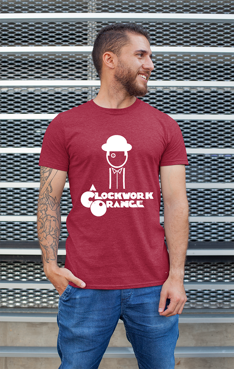 Sweaty Armpits Premium Unisex Printed T-shirts A Clockwork Orange