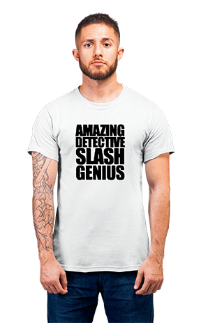 Sweaty Armpits Premium Unisex Printed T-shirts of Amazing Detective