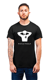 Minimalist movie-inspired T-shirt with a round neck and breathable 180 GSM material