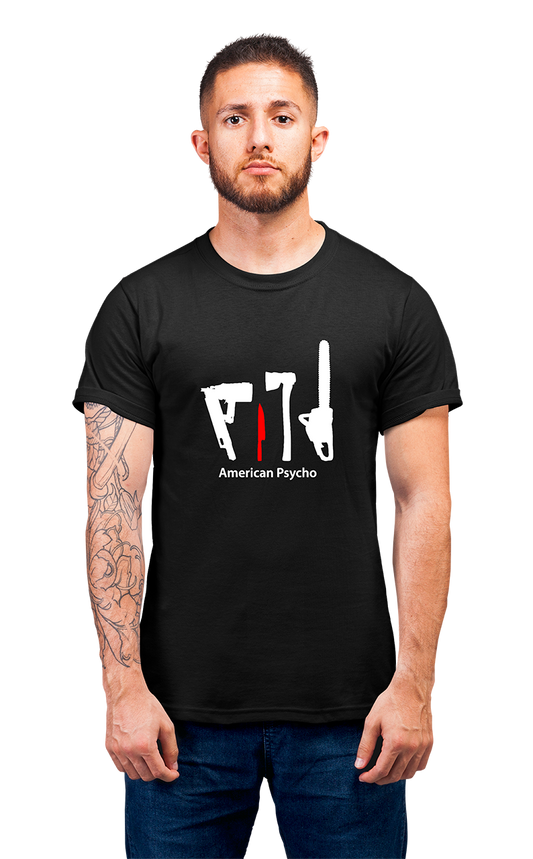 Minimalist movie-inspired T-shirt with a round neck and breathable 180 GSM material