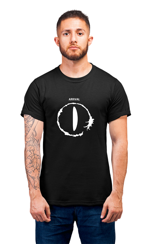 Minimalist movie-inspired T-shirt with a round neck and breathable 180 GSM material