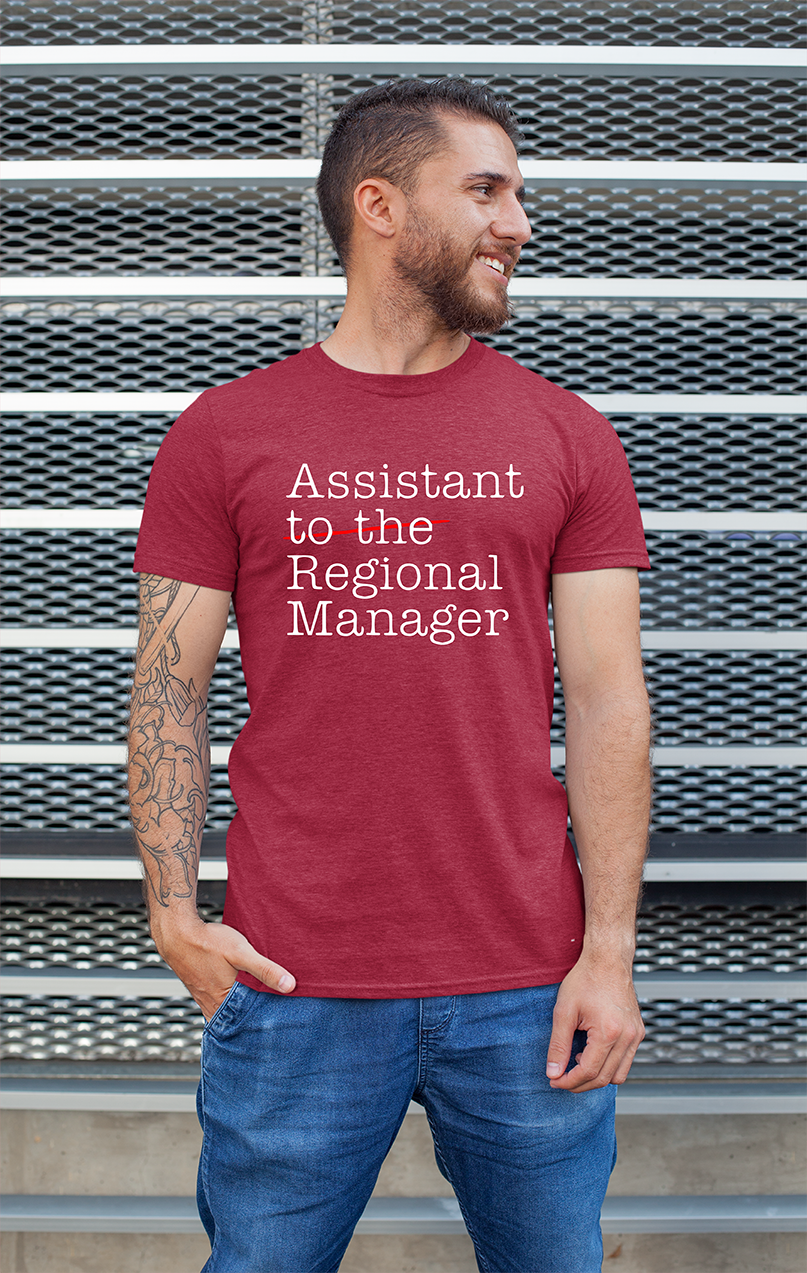 Sweaty Armpits Premium Unisex Printed T-shirts  ASSISTANT TO THE REGIONAL MANAGER The Office US