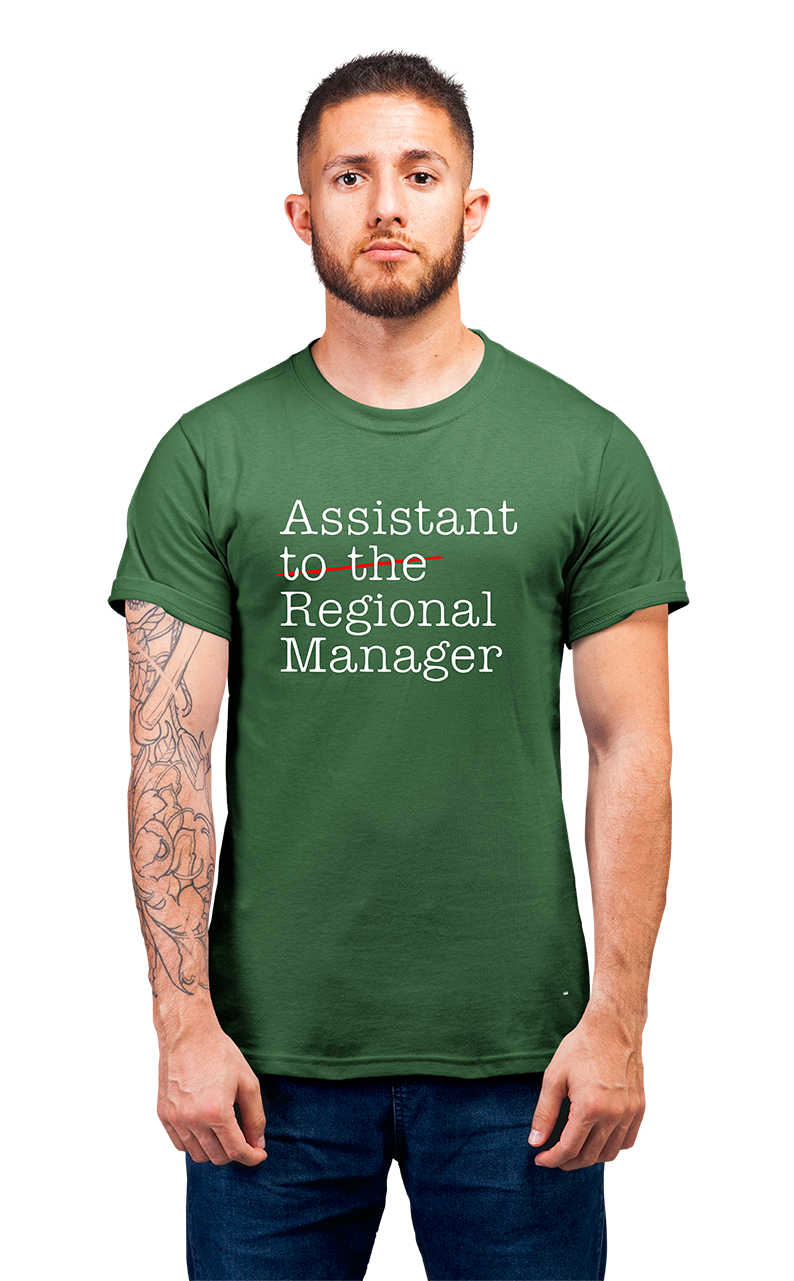 Sweaty Armpits Premium Unisex Printed T-shirts  ASSISTANT TO THE REGIONAL MANAGER The Office US