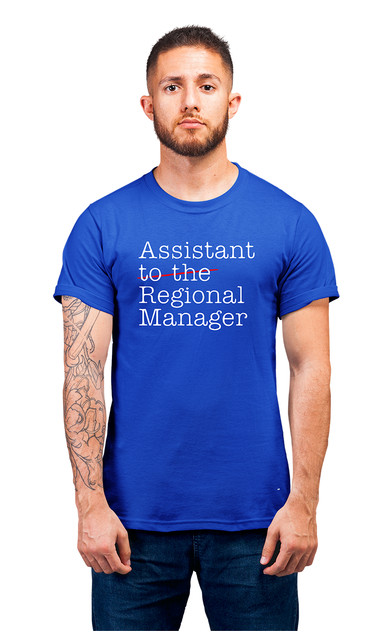 Sweaty Armpits Premium Unisex Printed T-shirts  ASSISTANT TO THE REGIONAL MANAGER The Office US
